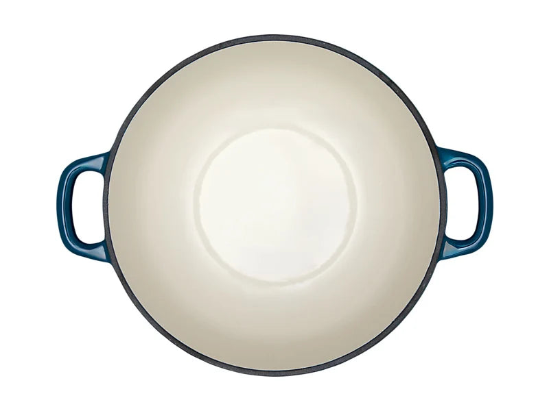 Maxwell & Williams Cast Iron Collection Casseruola Rotonda in Ghisa Smaltata Midnight Blue 3,3 litri 24 cm.