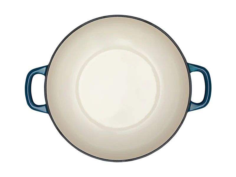 Maxwell & Williams Cast Iron Collection Tegame Basso Braiser in Ghisa Smaltata Midnight Blue 3,3 litri 27 cm.