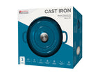 Maxwell & Williams Cast Iron Collection Casseruola Rotonda in Ghisa Smaltata Midnight Blue 4 litri 26 cm.