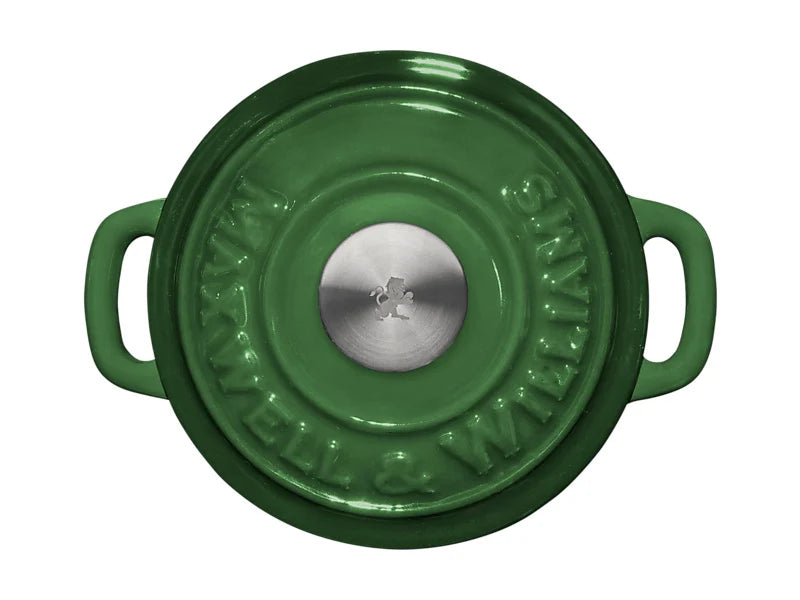 Maxwell & Williams Cast Iron Collection Mini Cocotte in Ghisa Smaltata English Racing Green 260 ml 9,5 cm.