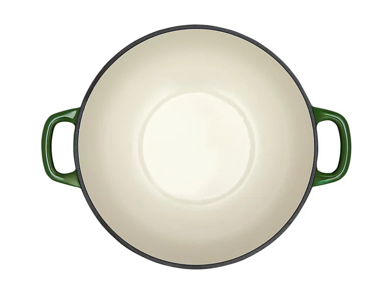 Maxwell & Williams Cast Iron Collection Casseruola Rotonda in Ghisa Smaltata English Racing Green 3,3 litri 24 cm.
