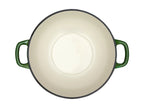 Maxwell & Williams Cast Iron Collection Casseruola Rotonda in Ghisa Smaltata English Racing Green 3,3 litri 24 cm.