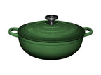 Maxwell & Williams Cast Iron Collection Casseruola Rotonda in Ghisa Smaltata English Racing Green 4 litri 26 cm.