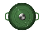 Maxwell & Williams Cast Iron Collection Casseruola Rotonda in Ghisa Smaltata English Racing Green 4 litri 26 cm.