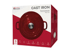 Maxwell & Williams Cast Iron Collection Casseruola Rotonda in Ghisa Smaltata Merlot 4 litri 26 cm.