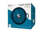 Maxwell & Williams Cast Iron Collection Casseruola Rotonda in Ghisa Smaltata Midnight Blue 6,2 litri 28 cm.