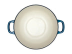 Maxwell & Williams Cast Iron Collection Casseruola Rotonda in Ghisa Smaltata Midnight Blue 6,2 litri 28 cm.
