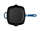 Maxwell & Williams Cast Iron Collection Bistecchiera Quadrata in Ghisa Smaltata Midnight Blue 26 cm.