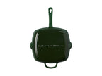 Maxwell & Williams Cast Iron Collection Bistecchiera Quadrata in Ghisa Smaltata English Racing Green 26 cm.