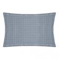 Set 2 Copriguanciali Aurora Collection 50x80 cm. Azzurro Polvere