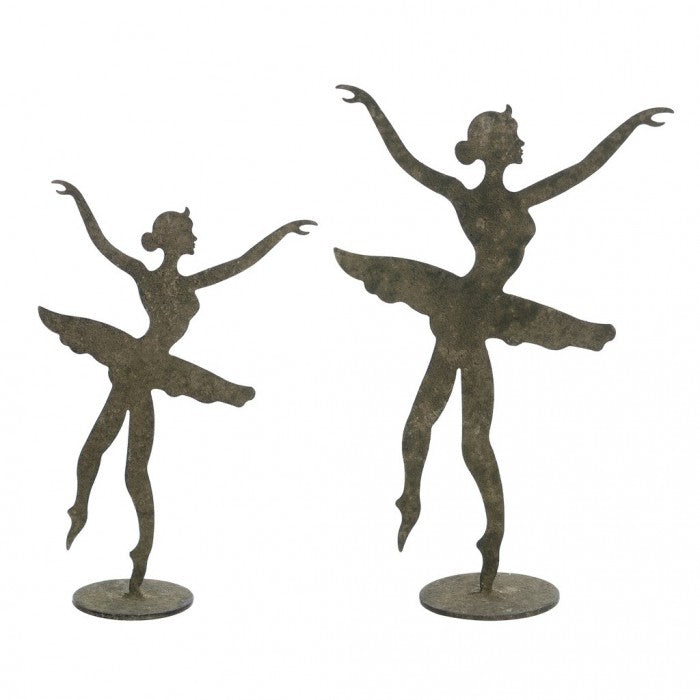 Decorazione in Ferro Ballerina Giardino Segreto Collection 21 cm.