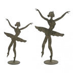 Decorazione in Ferro Ballerina Giardino Segreto Collection 21 cm.
