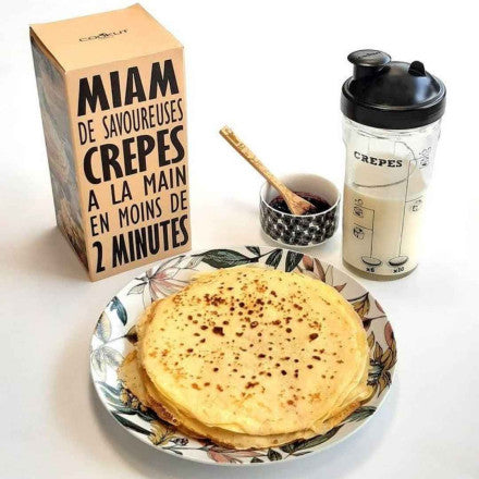 Cookut MIAM Shaker per Crêpes, Pancake e Waffle - Pastella Perfetta Senza Grumi