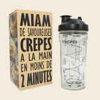 Cookut MIAM Shaker per Crêpes, Pancake e Waffle - Pastella Perfetta Senza Grumi