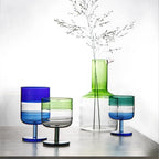 Livellara Milano Brocca con Manico Stacks Collection in Vetro Borosilicato H23 Ø12,5 cm. 1250 ml.