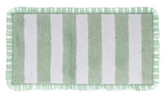 Blanc MariClò Tappeto a Righe con Gala Righe d'Aria Collection Verde 50x110 cm.