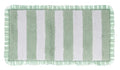 Blanc MariClò Tappeto a Righe con Gala Righe d'Aria Collection Verde 50x110 cm.