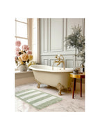 Blanc MariClò Tappeto a Righe con Gala Righe d'Aria Collection Verde 50x110 cm.
