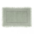 tappeto con Doppia Gala Bagno Chiaro Collection 60x120 cm. Verde