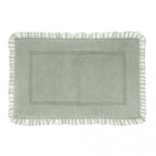 tappeto con Doppia Gala Bagno Chiaro Collection 60x120 cm. Verde