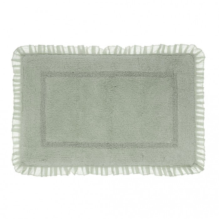 tappeto con Doppia Gala Bagno Chiaro Collection 60x120 cm. Verde