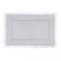 tappeto con Doppia Gala Bagno Chiaro Collection 60x120 cm. Panna