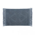 Tappeto Jaquard con Nappe Bagno in Villa Collection 50x80 cm. Azzurro Polvere