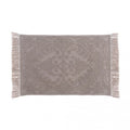 Tappeto Jaquard con Nappe Bagno in Villa Collection 50x80 cm. Verde Beige
