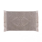 Tappeto Jaquard con Nappe Bagno in Villa Collection 50x80 cm. Verde Beige