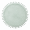 Tappeto con Crochet Bagno Chiaro Collection 80x80 cm. Verde Chiaro