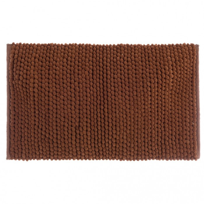 Blanc MariClò Tappeto da Bagno Natural Attitude Collection in Cotone Ruggine 50x80 cm.