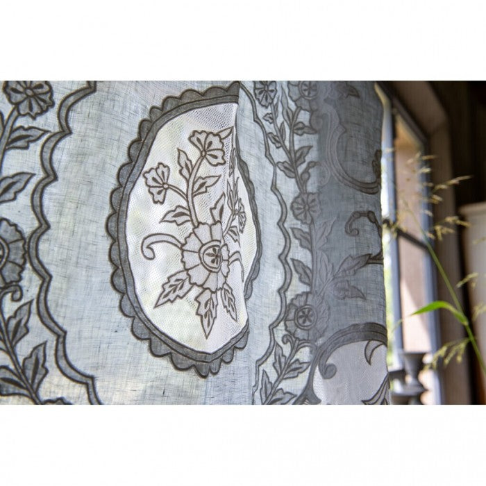 Tenda Dentelle Collection Blanc Mariclò 140x290 cm.