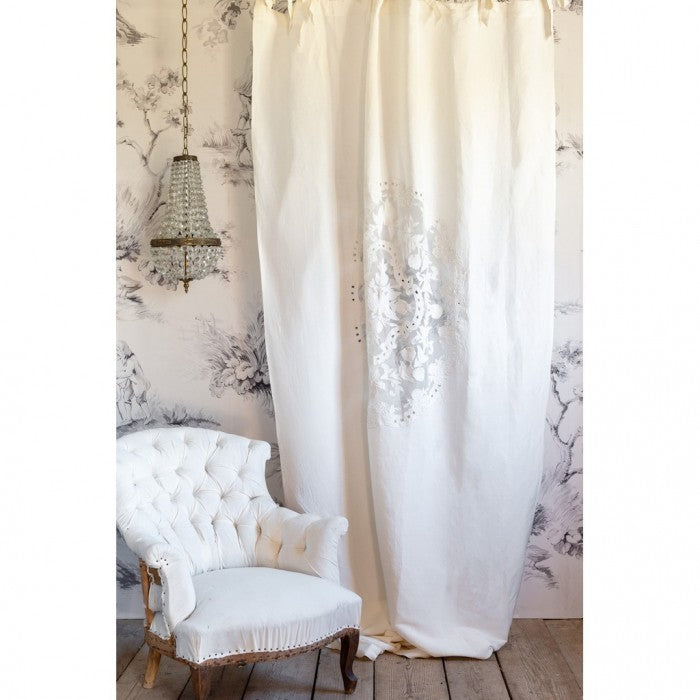 Tenda Dentelle Collection Blanc Mariclò 140x290 cm.