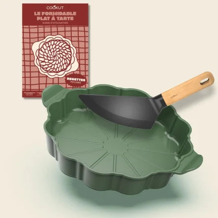 Cookut La Formidabile Tortiera per Porzioni Perfette Verde 30 cm.