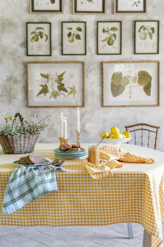 Blanc MariClò Tovaglia Osteria Chic Collection in Cotone 140x180 cm.