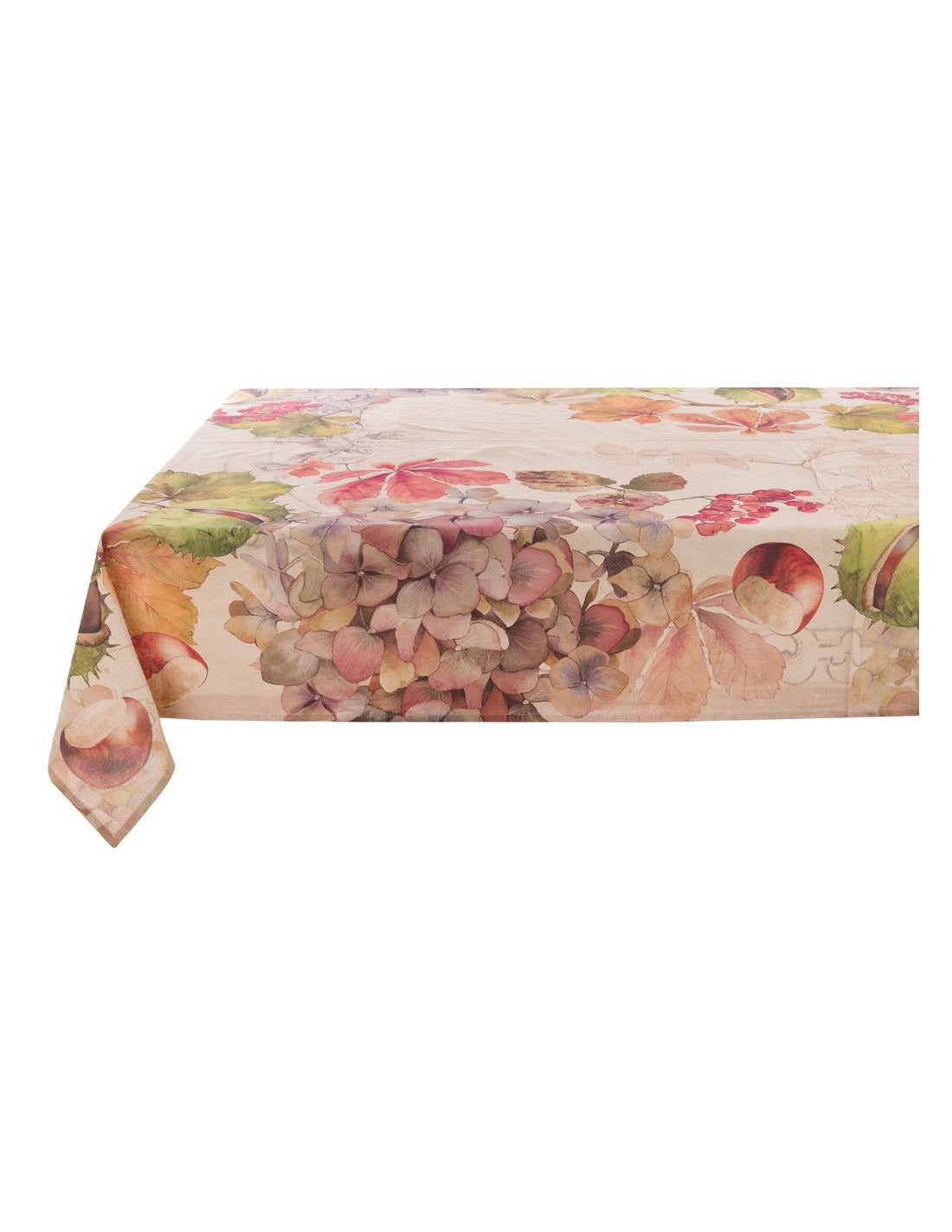 Blanc MariClò Tovaglia Promenade Collection in Cotone Floreale 160x280 cm.