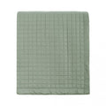 Trapunta Matrimoniale Aurora Collection 260x260 cm. Verde Salvia