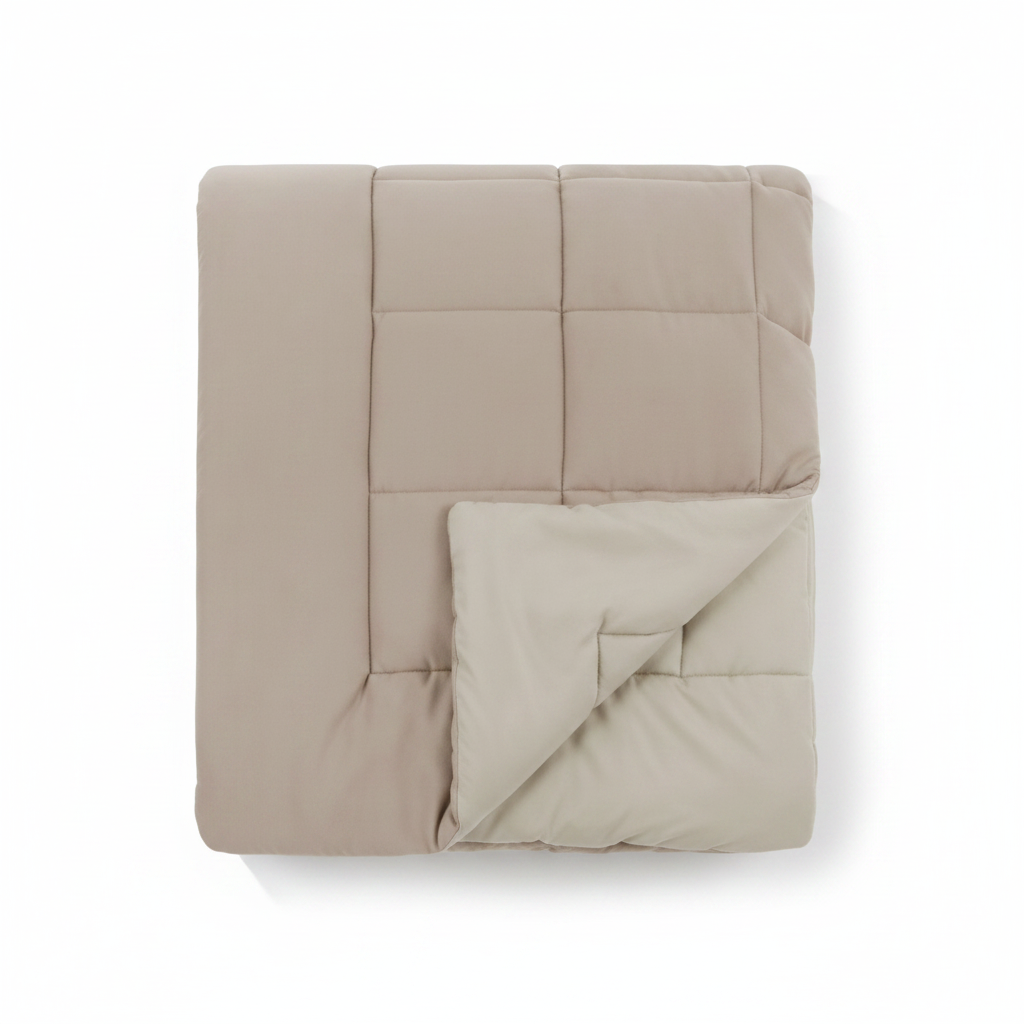 Trapunta Diamante Bicolor Beige/Tortora